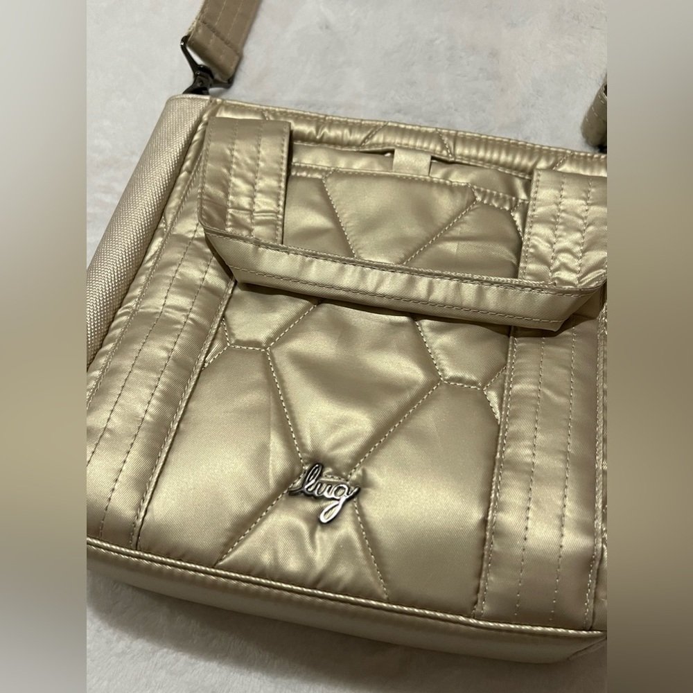 LUG - Cadence Crossbody Bag - Metallic Champagne